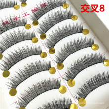 Private label large stock false eyelash 10 pairs Taiwan handmade lashes